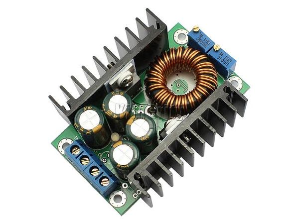 Freeshipping 10 pz DC-DC CC-CV Buck Converter Step-down Modulo di alimentazione da 7-40 V a 1,2-35 V 8 A 300 W Ad alta efficienza per LED DriveCharging