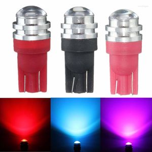 10 Uds DC12V 194 168 5630 0,8 W 2SMD Led matrícula de coche cuña luz lámpara bombillas blanco puro/rosa/azul/rojo/azul hielo