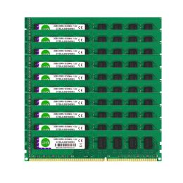 10pcs DDR3 Mémoire de bureau, 4 Go, 8 Go, 2 Go, 1066, 1333, 1600 MHz, PC3, 8500, 10600, 12800U, UDIMM, 240-broche, 1,5 V, non ECC