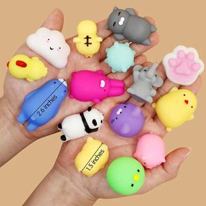 10pcs Toy de décompression 5-50pcs pour enfants fête cadeau jouet squishy mignon animal ball squeeze mochi mochi