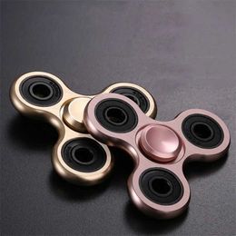 10 -stcs decompressie speelgoed aluminium legering platen fidget spinner metaallegering r188 stomme dring dring proces hand spinner stress verlichting volwassen kinderen speelgoed