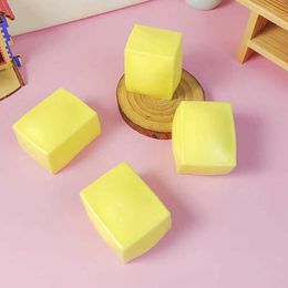 10pcs décompression jouet simulation créative fromage pincée serrer le ralenti et la décompression jouet jouet mignon drôle de soulagement de stress délicat