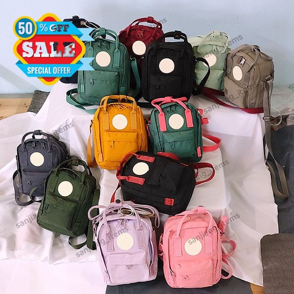 10PCS/DHL Mochila al aire libre Bolso de lona Fox Crossbody Fanny Pack Hombres Mujeres Impermeable Sling Messenger Paquetes de viaje Bolso sueco Bolsos Tote de compras