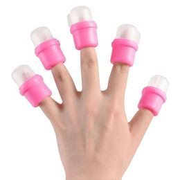 10pcs herramienta de arte de uñas de bricolaje portátil de uñas remojo remojo removedor acrílico gel gel uvmal polaco clip de remo