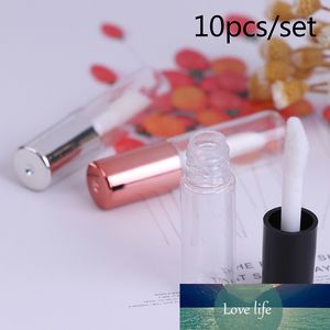10PCS Empty Transparent PE Lip Gloss Tubes Plastic Lip Balm Tube Lipstick Mini Sample Cosmetic Container