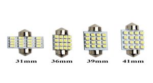 10 stuks Festoen 31mm 36mm 39mm 41mm C5W LED Lichtkoepels 16 SMD 3528 Auto LED Interieur Verlichting Auto Kaartlezen Lampen Wit 12V6705903