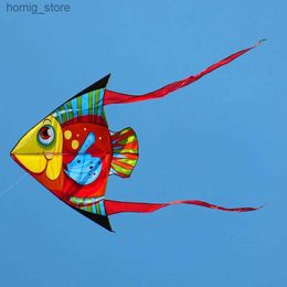 Livraison gratuite 10pcs Fish Kites Flying Kids Kites Factroy Weifang Kites Kites Kites Eagle Kites Winds Winds Kites Ikite Koi Y240416