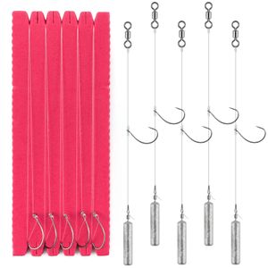 10 pièces plombs de pêche plomb goutte S crochet ligne pivotant pour Texas plate-forme en plastique souple leurre ver basse acier inoxydable 240313