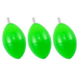 10 pièces flotteurs de pêche à la mouche bouée Bobber indicateur de frappe PVC plastique transparent flotteur Surface flotteur ovale flotteurs bulle transparent 6.35 cm 240112