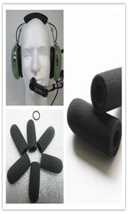 10 stks Foam voorruit microfoon windschermen kwaliteit foam cover pak voor David Clark M7 headset microfoons4104283