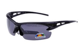 10 Stks Gratis Verzending Gepolariseerde Zonnebril voor Mannen Half Frame Plastic Zonnebril Mens Sport Eyewear UV400