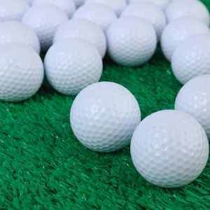 Balles de golf 10pcs Nouveau complément de golf de balle à deux couches