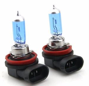 10pcs H11 6000K XENON GAZ HALOGEN LIGHT LIGHT LAMBRE BALBS 55W 12V S sa couleur est super blanc8297032