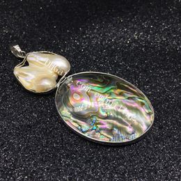 10 stks handgemaakte unieke zilveren bezel natuurlijke regenboog abalone paua shell onregelmatige zoetwater parel hanger sieraden, nautisch, strand bruiloft