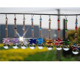 10pcs Sanging Fenêtre 20 mm Crystal Feng Shui Ball Pendant Suncatcher Ornements Angel DÉCOR HOME CONSEMENT W02720MM7566187