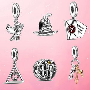 10 unids Harry Alloy Metals Beads Charms se adapta a pandora 3 mm Cadena de serpiente Multicolor DIY Fabricación de joyas Pulseras europeas Brazaletes Mujeres Niñas Los mejores regalos B036