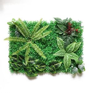 10 pièces décoration de la maison plante artificielle pelouse herbe faux décoratif mur plante jardin extérieur décoration intérieure