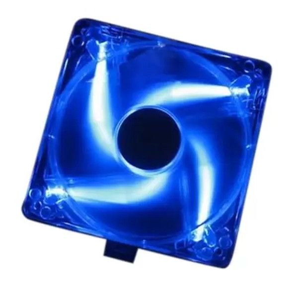 10 pièces boîtier d'ordinateur chaud bleu LED néon ventilateur dissipateur thermique refroidisseur 1