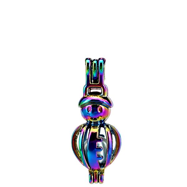 10pcs Hot vendeur yéti charme perle cage médaillon aromathérapie diffuseur pendentif accessoire pour collier cadeau