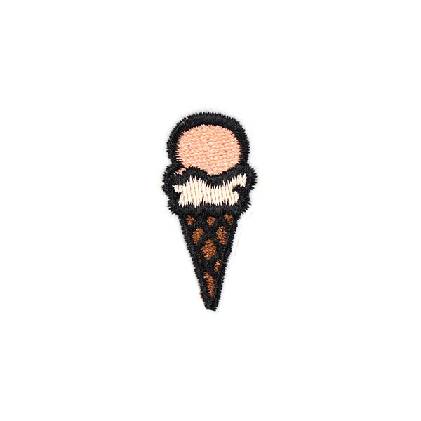 10 PCS Ice-cream Cone Patchs Brodés pour Enfants Vêtements Fer sur Transfert Applique Patch pour Jeans DIY Coudre sur Broderie Autocollant