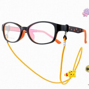 10pcs enfants dessin animé cordon de nylon myopie verres élastiques chaîne longes de lunettes de soleil verrouille de lunette de lunette de lunettes de couche 240411