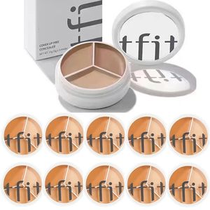 10 STKS Korea TFIT Cover Up Pro Concealer 3 Kleur Concealer Palette Professionele Make-Up Gezicht Oogcontour Gezicht Spot Concealer 240129