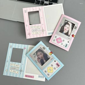 Emballage coréen de petites cartes pliables, sortie en carton, Protection, matériel en papier de vœux, 10 pièces
