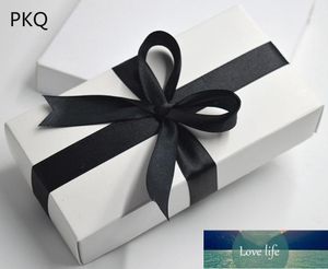 10 piezas Cajas de cartón de papel Kraft Caja de regalo grande Caja de regalo blanca negra Tapa de papel de cartón Cajas de embalaje grandes Embalaje cosmético1 Precio de fábrica Diseño experto Calidad