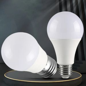 10 -stcs LED -lamplampen E27 AC220V 240V LICHT BOLB ECHT POWER 20W 18W 15W 12W 9W 5W 3W LAMPADA Woonkamer Home