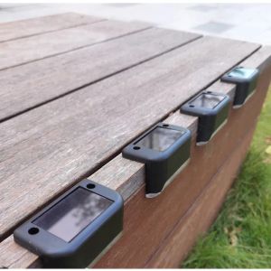 10pcs LED Solar Stair Light Outdoor lighting Waterproof Garden Passage Courtyard Terrace Guardrail Step Lamp Landscape Lights D2.0