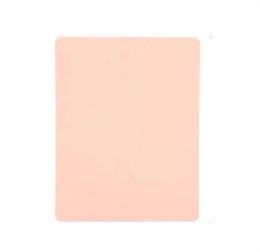 10 stcs/lot 14*19cm DIY Blank Tattoo Oefen nephuid zachte kunstmatige huid voor tattoo beginners permanente make -up skin JL4075