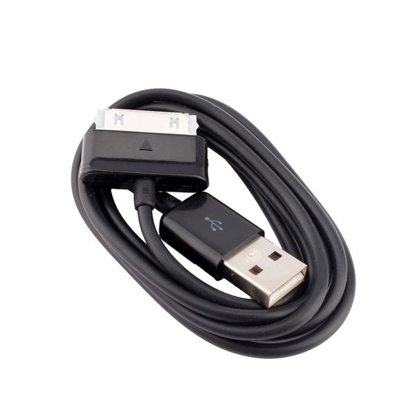 Envío gratuito 10 unids / lote 1 M Cargador USB Cable de datos de sincronización de carga para Samsung Galaxy Tab 2 Note 7.0 7.7 8.9 10.1 N8000 P7510 P1000 Caliente