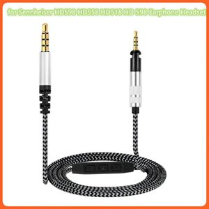 3,5 mm naar 2,5 mm oortelefoonkabel voor Sennheiser HD598 HD558 HD518 HD595 hoofdtelefoon