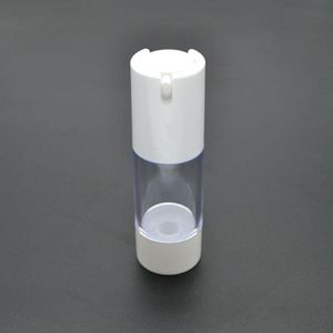 10 pcs/lot 50 ml en plastique transparent émulsion shampooing crème Envase pompe sans air bouteille vide contenants cosmétiques SPB94 Mghbf