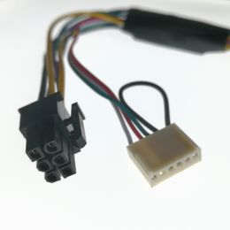 Câble d'alimentation ATX PSU, 24P à 6 broches, connecteur mâle Mini 6 broches pour carte mère HP ProDesk 600 G1 600G1 800G1, 10 pièces/lot