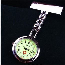 10 -stcs lot artsen verpleegkundigen pinnen kijken roestvrij staal kwarts verpleegster handig om horloges te dragen lumineuze verpleegkundige horloge g289j