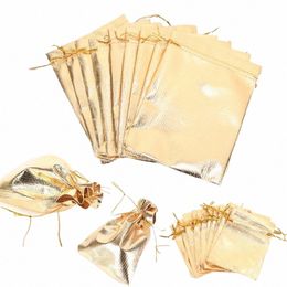 10 -stcs/Lot DrawString Wedding Patroon Organza Party Gift Bags Candy Jewelry Pouches S/M/L 11L1#