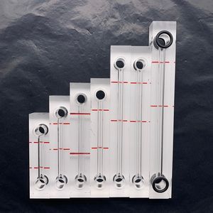 4 stks/partij glas olie spiegel olieniveau-indicator center afstand 60/80/95/100/135/140/160mm met schroef rubberen pakking