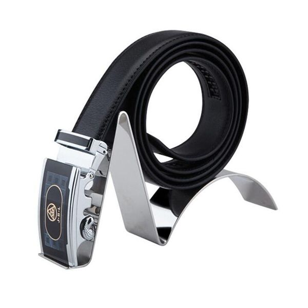 10 pièces/lot présentoirs de ceinture de haute qualité porte-ceinture en acier inoxydable bureau ceinture/ceinture en cuir présentoir