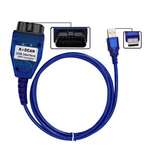 10 unids / lote Interruptor de control de alta calidad K DCAN Interfaz USB para BMW INPA Ediabas OBD2 CAN SCAN Diagnóstico tool210z