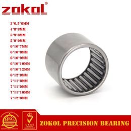 10pcs/lot HK0306/0408/0508/0509/0607/0608/0609/0610/0612/0708/0709 Machine Tool Drwan Cup Caged Naald Roll -lager Zokol