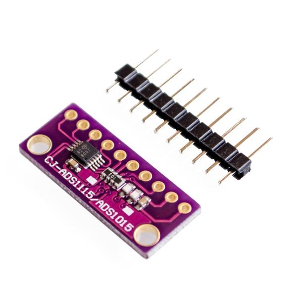 Freeshipping 10PCS / LOT I2C ADS1115 Módulo de 4 canales ADC de 16 bits con amplificador de ganancia programable 2.0V a 5.5V RPi