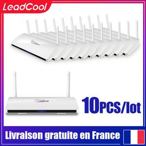 10 stks/partij Leadcool Android 9.0 TV Box Amlogic S905W Set Top Boxen 2.4GHz WiFi 1G 8G Leadcool Smart TV Box PK X96 Mini 4K HD Mediaspeler