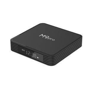 10pcs lot M9 Pro ATV Android 11 Amlogic S905X4 Quad Core 5G WiFi 4k 1000m LAN 4GB 64 Go Smart TV Box Box Big Bt Voice Remote