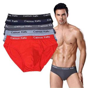 10 pcs/Lot hommes bref Modal Sexy sous-vêtements solides slips vente directe d'usine hommes sous-vêtements bikini Plus L-5XL 6XL (7XL = taille unique) H1214