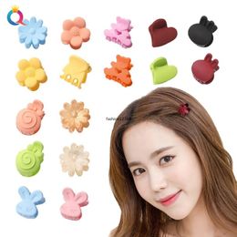 10 stks/partij Mini Koreaanse Mode Kawaii Kleine Schattige Haarspeld Klem Snoep Kleur Mini Haar Klauw Kinderen Geschenken Haarspeld Multi-vorm Clip Haaraccessoires