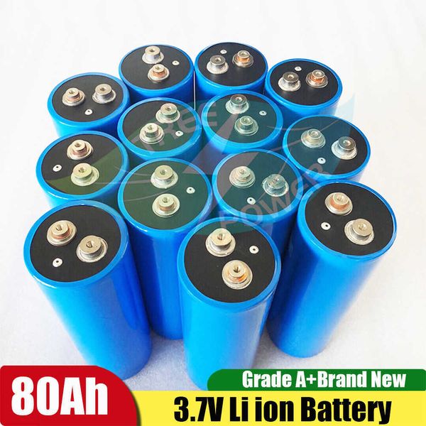 10 pièces/lot nouveau 3.7V 83Ah Lithium Li-ion cellule haut débit 5C 80Ah 85Ah pour 36v bricolage Pack outil électrique voiture EV RV stockage d'énergie