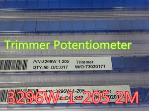 10 pcs/lot Trim Pot Potentiomètre Trimmer 3296W-1-205 3296W 205 2M ohm en stock