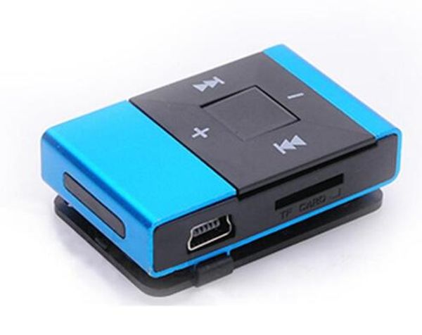 10pcs / lot Protable Mini USB Clip Digital Mp3 Music Player Support 8GB SD TF Card