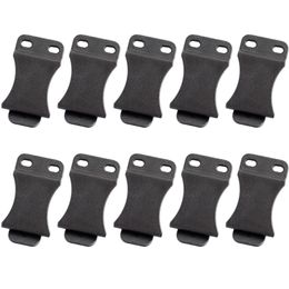 10 stks / partij Snelle clips voor 1,5 "Riemen Kydex Holster Belt Clip Loop met schroef Past IWB-toepassingen